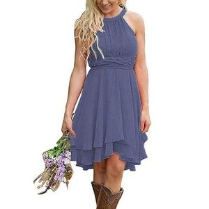 Country western bridesmaid dress